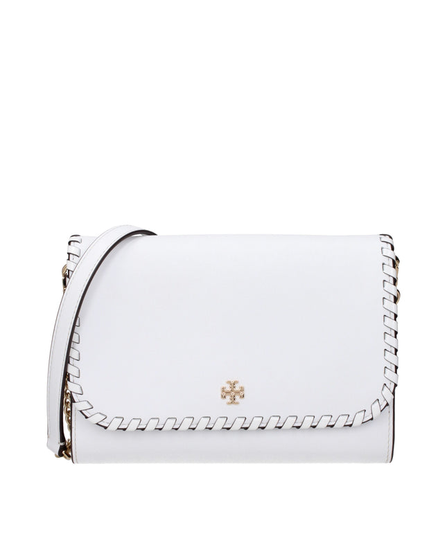 Tory Burch White Leather Clutch Bags