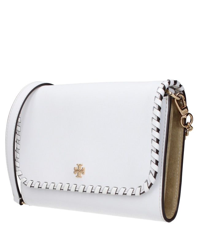 Tory Burch White Leather Clutch Bags