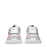 Versace White Fabric Sneakers