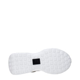 Versace White Fabric Sneakers