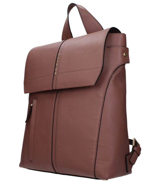 Piquadro Brown Leather Backpacks