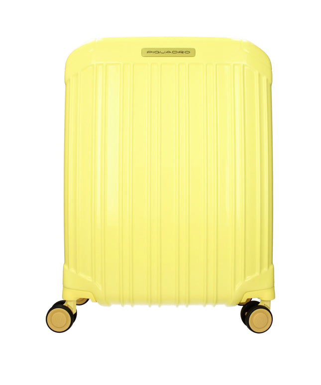 Piquadro Yellow Polycarbonate Luggage And Travel