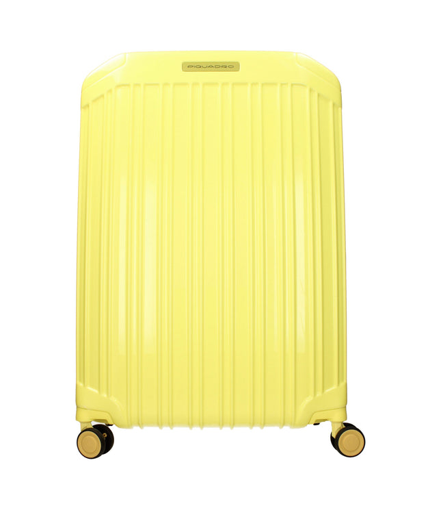 Piquadro Yellow Polycarbonate Luggage And Travel