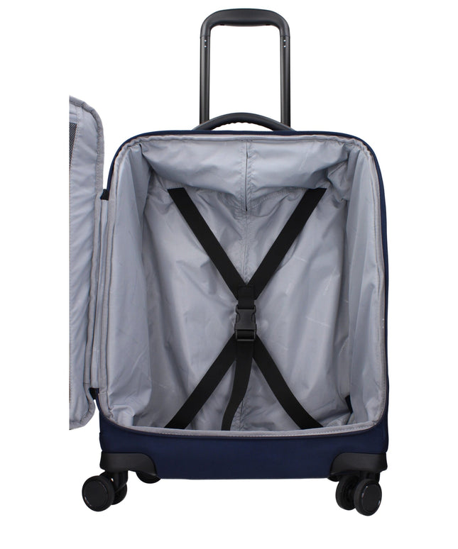 Piquadro Blue Fabric Luggage And Travel