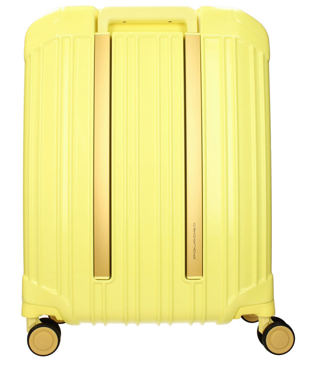 Piquadro Yellow Polycarbonate Luggage And Travel