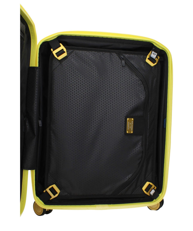Piquadro Yellow Polycarbonate Luggage And Travel