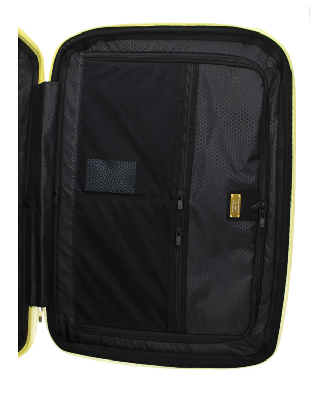 Piquadro Yellow Polycarbonate Luggage And Travel