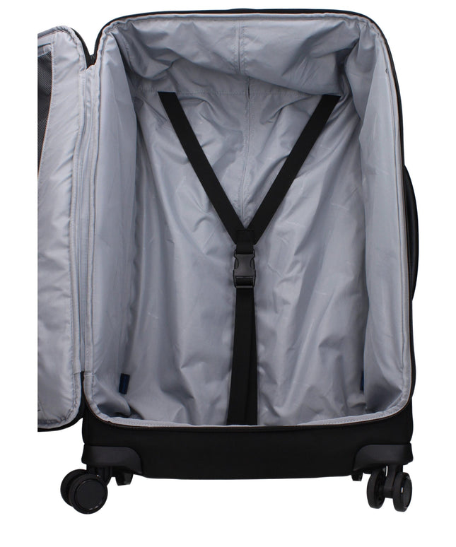 Piquadro Black Fabric Luggage And Travel