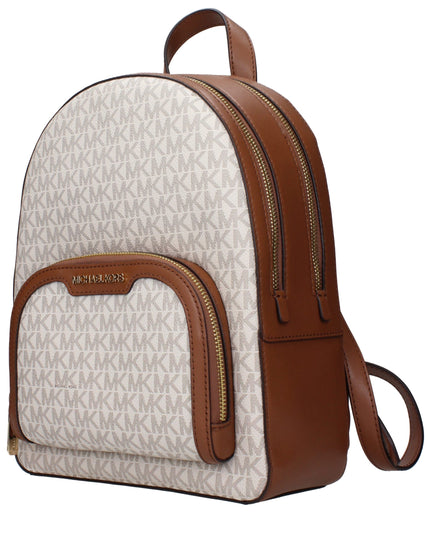 Michael Kors Beige Fabric Backpacks