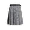 Self-Portrait Prince of Wales print Miniskirt