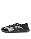 Dolce & Gabbana Multicolor Lace Up Low Top NS1 Sneakers Shoes