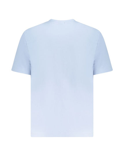 Hugo Boss Blue Cotton Men T-Shirt