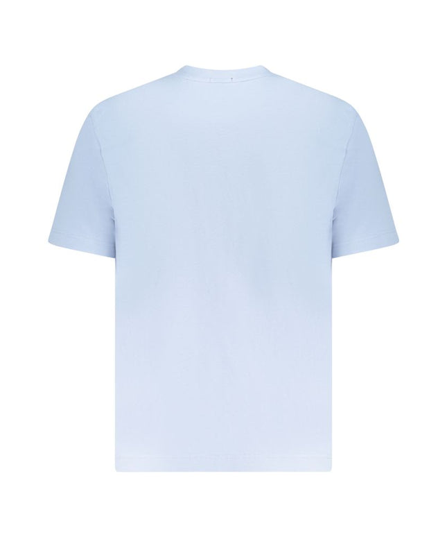 Hugo Boss Blue Cotton Men T-Shirt
