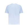 Hugo Boss Blue Cotton Men T-Shirt