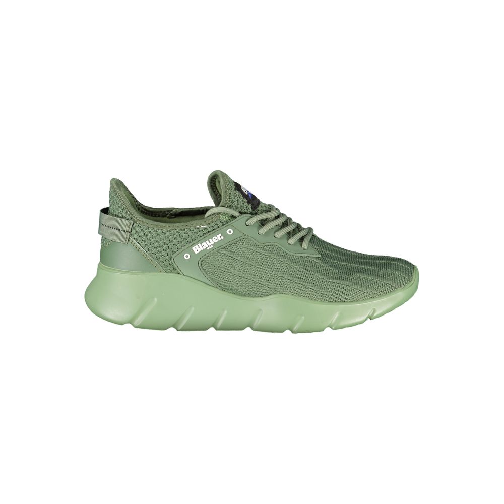 Blauer Blauer Green Polyester Men Sneaker (Shoe Size Men: EU40/US7, nan: nan, nan: nan)