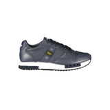 Blauer Blauer Blue Leather Men Sneaker (Shoe Size Men: EU40/US7, nan: nan, nan: nan)