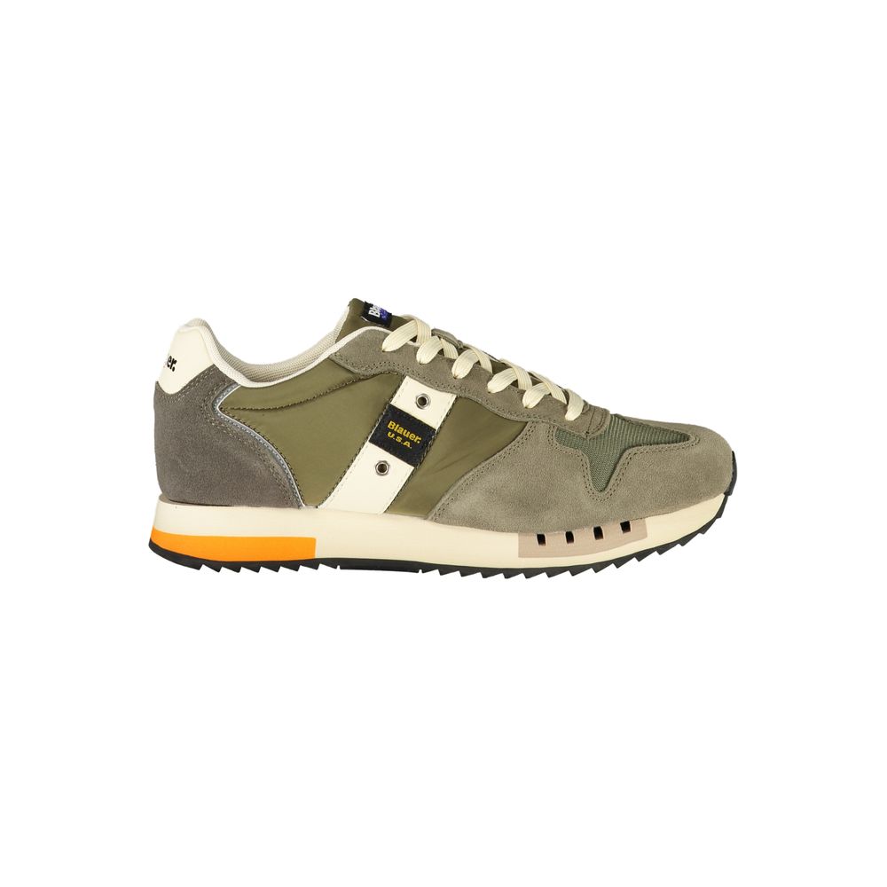 Blauer Blauer Green Polyester Men Sneaker (Shoe Size Men: EU40/US7, nan: nan, nan: nan)