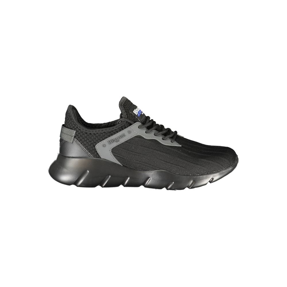 Blauer Blauer Black Polyester Men Sneaker (Shoe Size Men: EU40/US7, nan: nan, nan: nan)