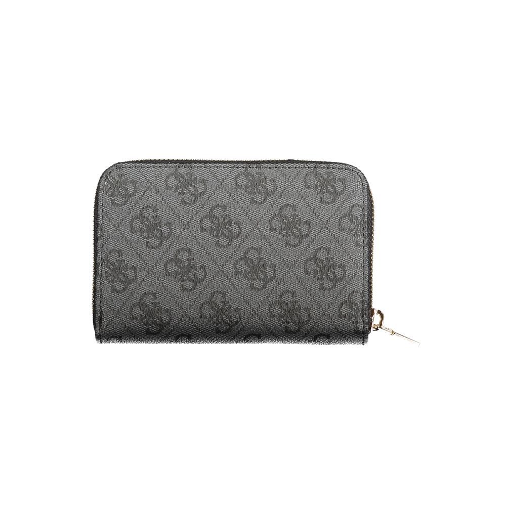 Guess Jeans Black Polyethylene Women Wallet