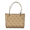 Guess Jeans Beige Polyethylene Women Handbag