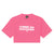 Comme Des Fuckdown Fuchsia Cotton Tops & T-Shirt