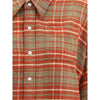 R13 Plaid Shirt with frayed hem