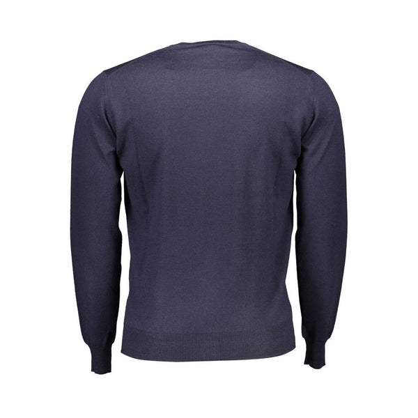 Harmont & Blaine Blue Wool Sweater
