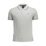 North Sails Gray Cotton Polo Shirt