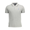 North Sails Gray Cotton Polo Shirt