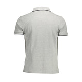 North Sails Gray Cotton Polo Shirt
