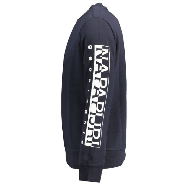 Napapijri Blue Cotton Sweater