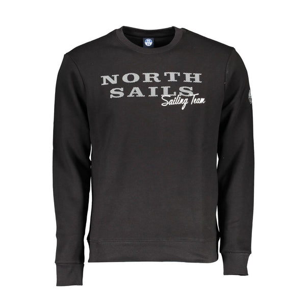 North Sails Black Cotton Sweater
