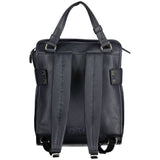 La Martina Blue Polyethylene Backpack