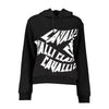 Cavalli Class Black Cotton Sweater