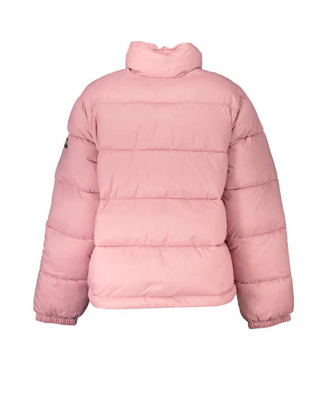 Napapijri Pink Polyamide Jackets & Coat