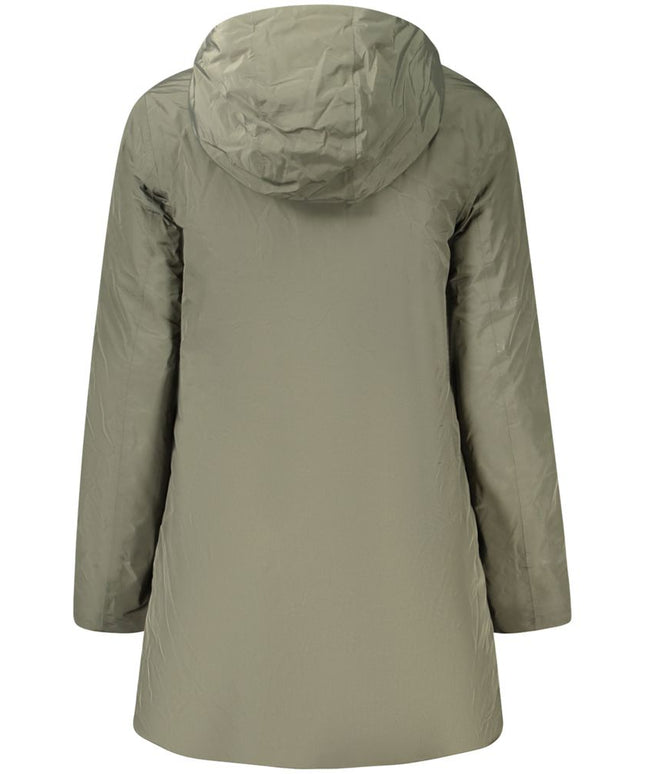 K-WAY Green Polyamide Jackets & Coat