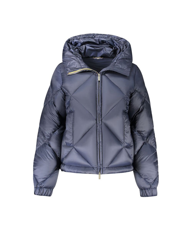 K-WAY Blue Polyester Jackets & Coat