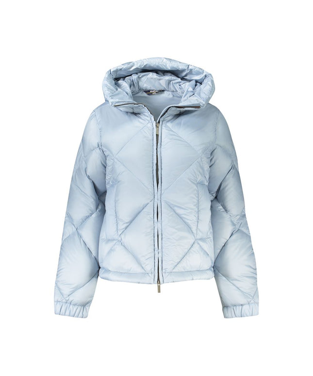 K-WAY Blue Polyester Jackets & Coat