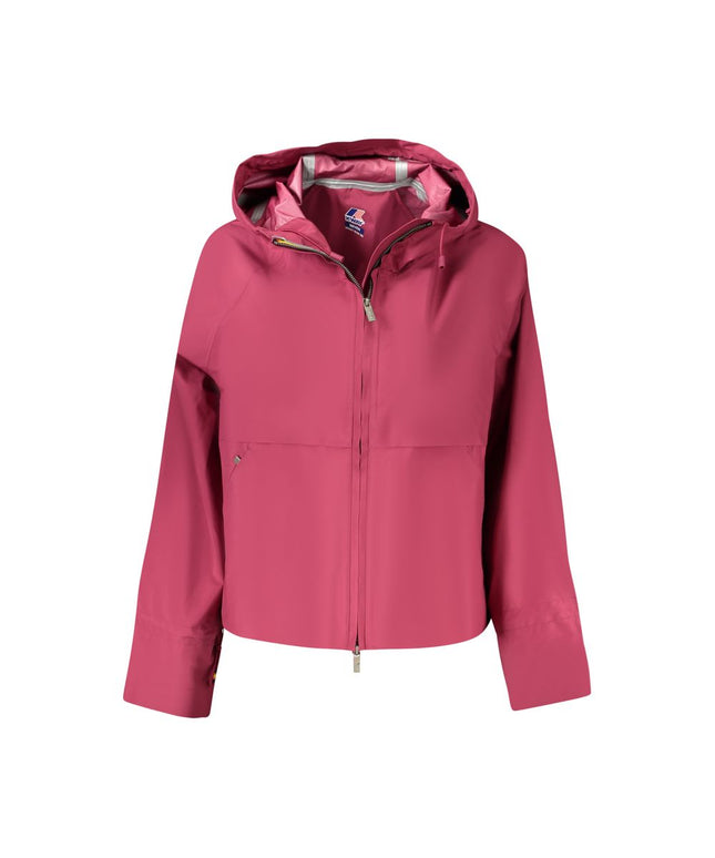 K-WAY Purple Polyester Jackets & Coat