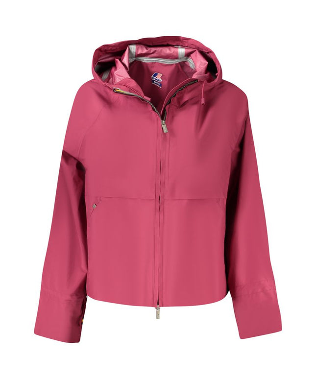 K-WAY Purple Polyester Jackets & Coat
