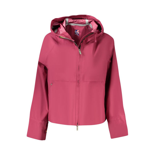 K-WAY Purple Polyester Jackets & Coat