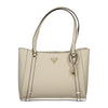 Guess Jeans Beige Polyethylene Handbag