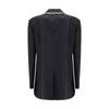Sacai Double-breasted Blazer with double revers