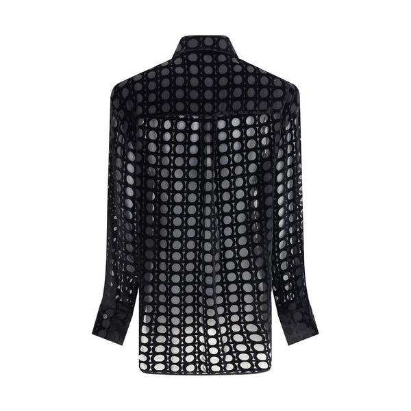 Ferragamo Velvet devoré Shirt