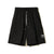 Comme Des Fuckdown Black Cotton Short