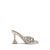 Amina Muaddi Python-patterned Shiona Sandals