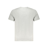 Tommy Hilfiger Gray Cotton Men T-Shirt