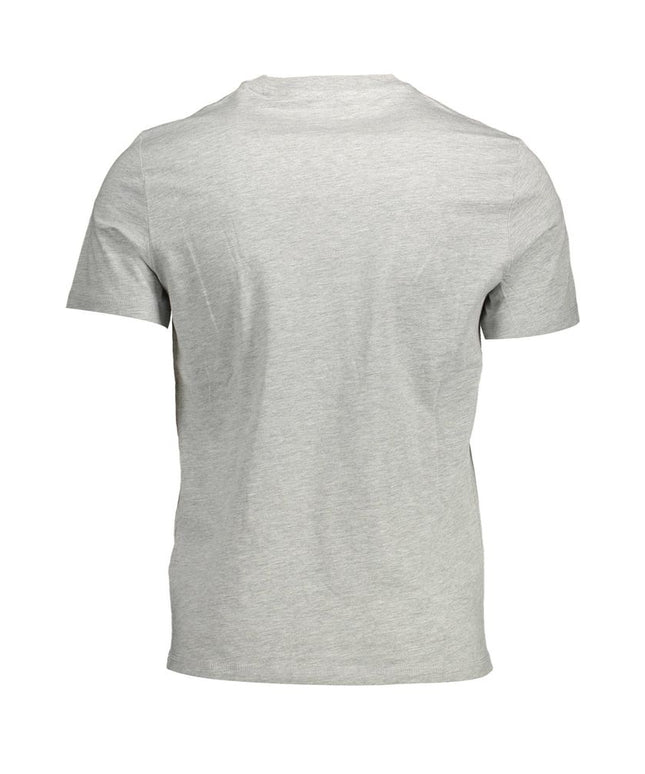 Guess Jeans Gray Cotton Men T-Shirt