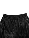 Dolce & Gabbana Black Logo DG Print Men Jogger Sweatpants Pants