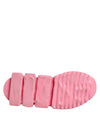 Dolce & Gabbana Pink Sorrento Low Top Women Sneakers Shoes